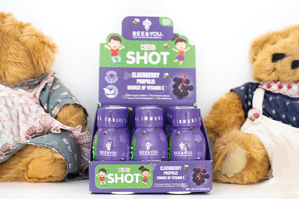 "The tastiest way to protect our children from illnesses and infections during the winter season is BEE&YOU Kids Immune Support Shot!"
