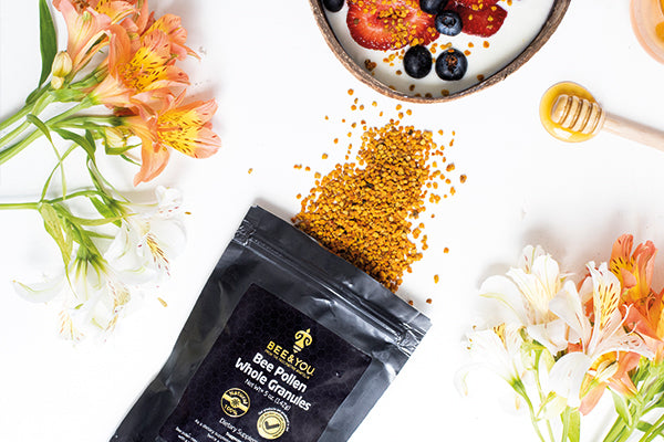 BEE&YOU Pollen: Supporting Your Immune System and Sport Performance with its Antioxidant, Vitamin, and Mineral Content