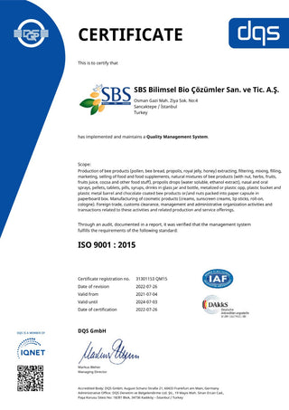 ISO 9001 Certificates