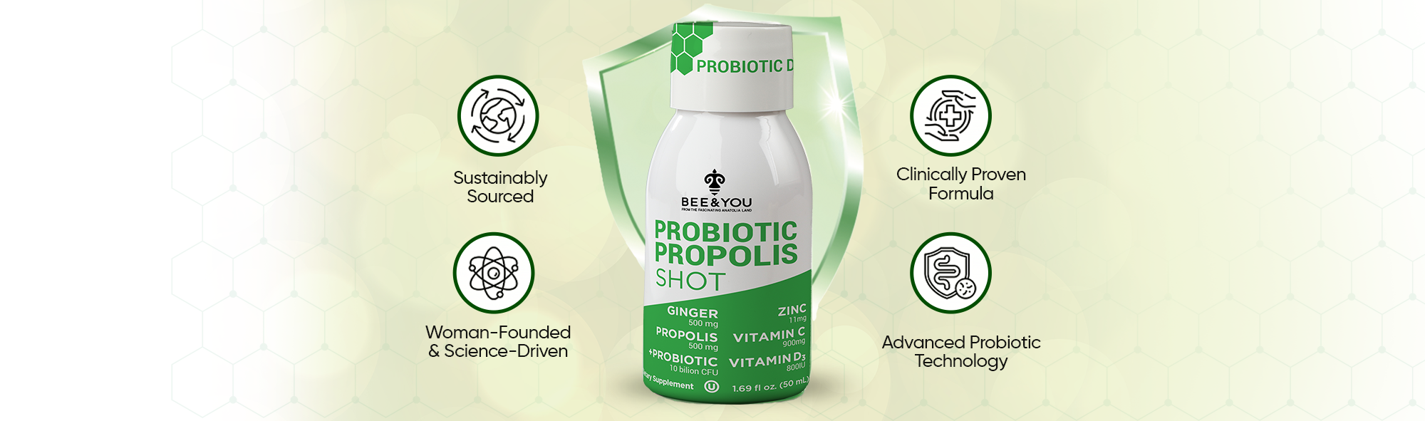 Holiday Feasting Made Easy: Keep Your Gut Happy with BEE&YOU Probiotic Shot!