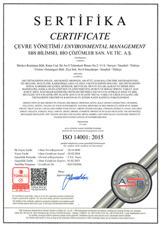 Environmental Management Certificate