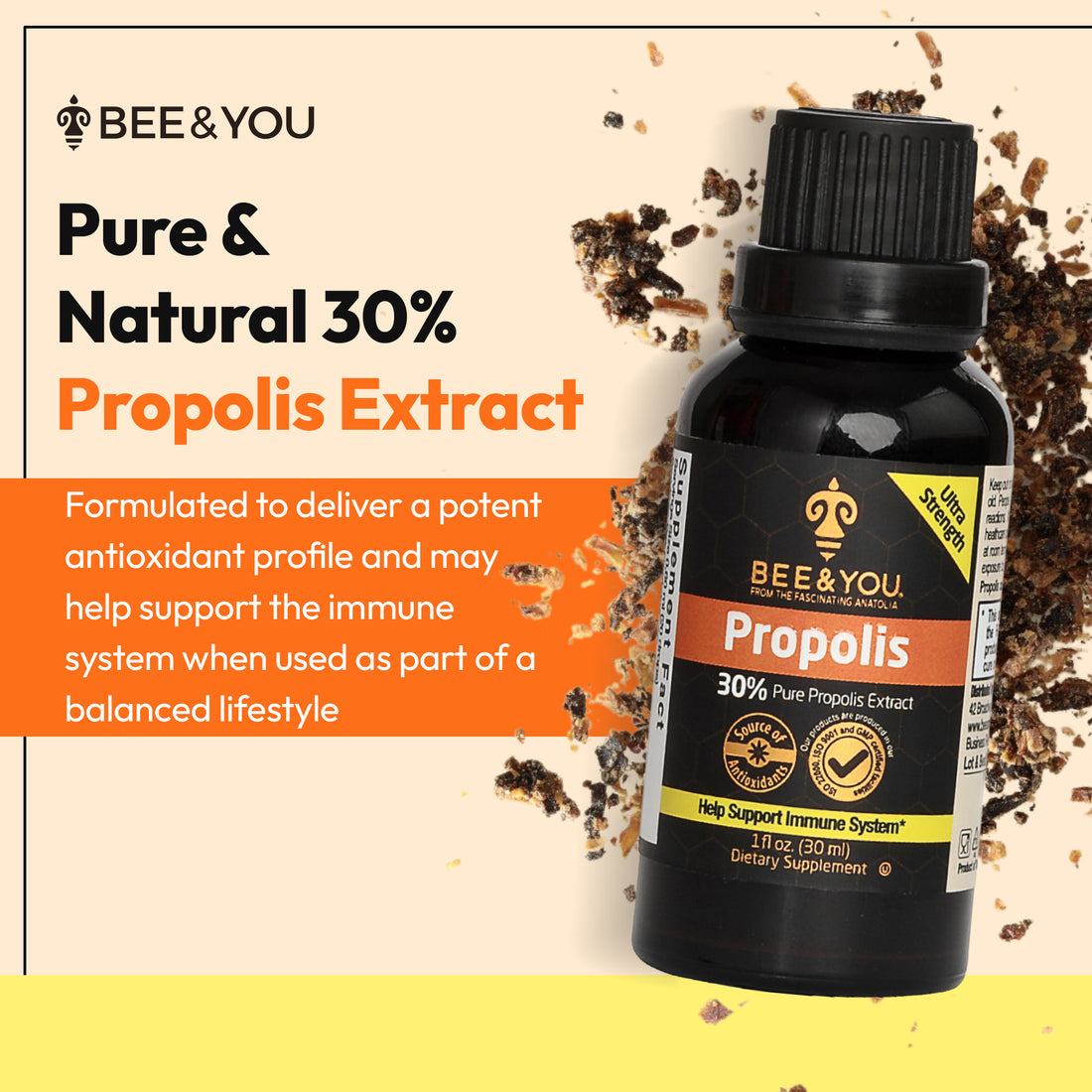 Propolis Pure Liquid Extract Ultra Strength