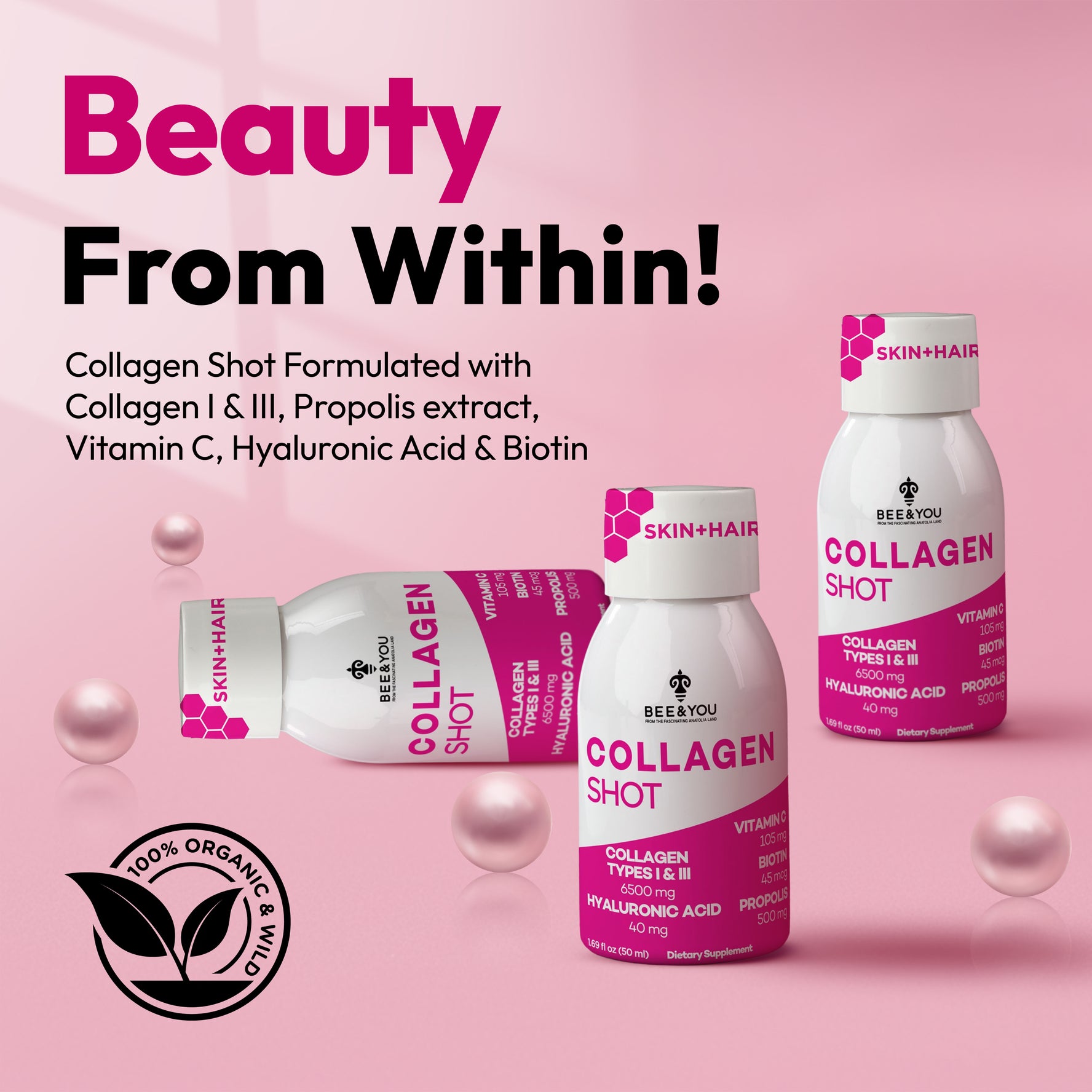 Collagen Liquid Shot Drink for Adults x 12