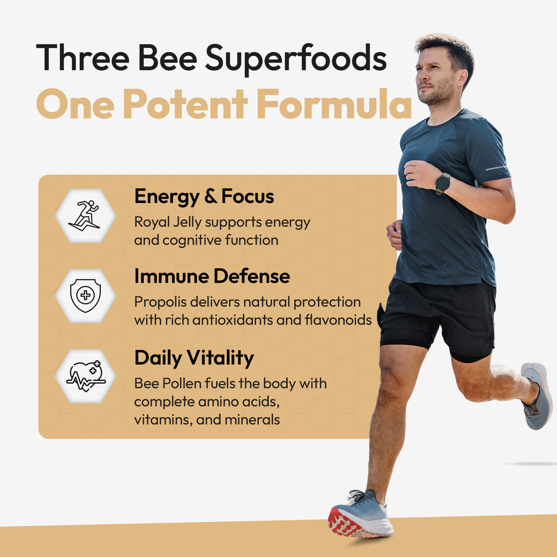 Royal Jelly+Propolis+Bee Pollen Tablets Ultra Potency