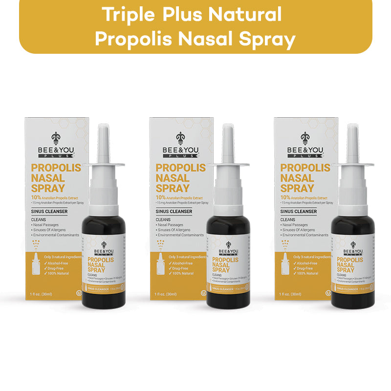 Triple Plus Natural Propolis Nasal Spray – BEE&YOU