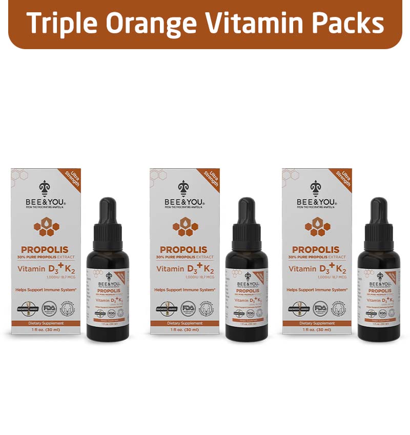 Triple Orange Vitamin Packs