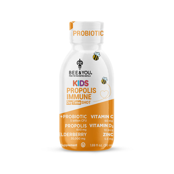 Kids Propolis Immune DayTime Shot - Probiotic, 50 ml x 12