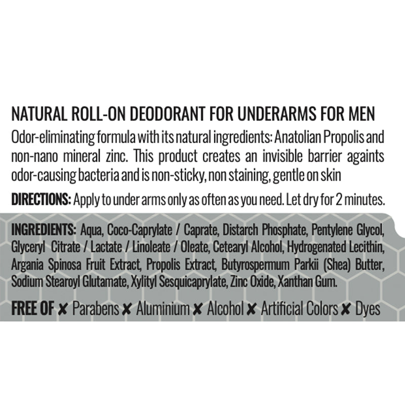 Deodorant for Men (Roll on for Underarms)