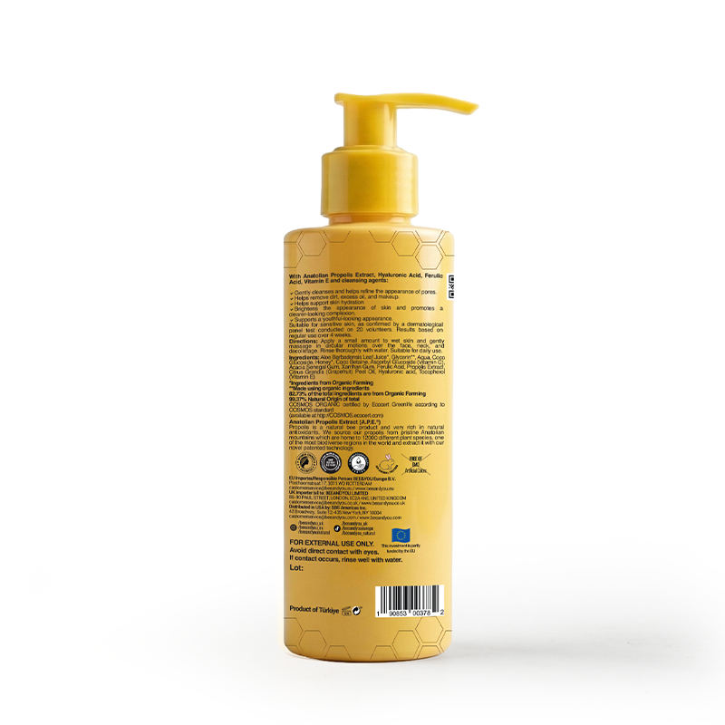 ORGANIC CERTIFIED PROPOLIS FACIAL CLEANSER