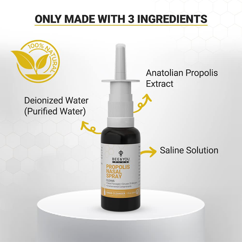 Spray Nasal Bio - Propolis, Thym et Eucalyptus 20ml - Ultrabee