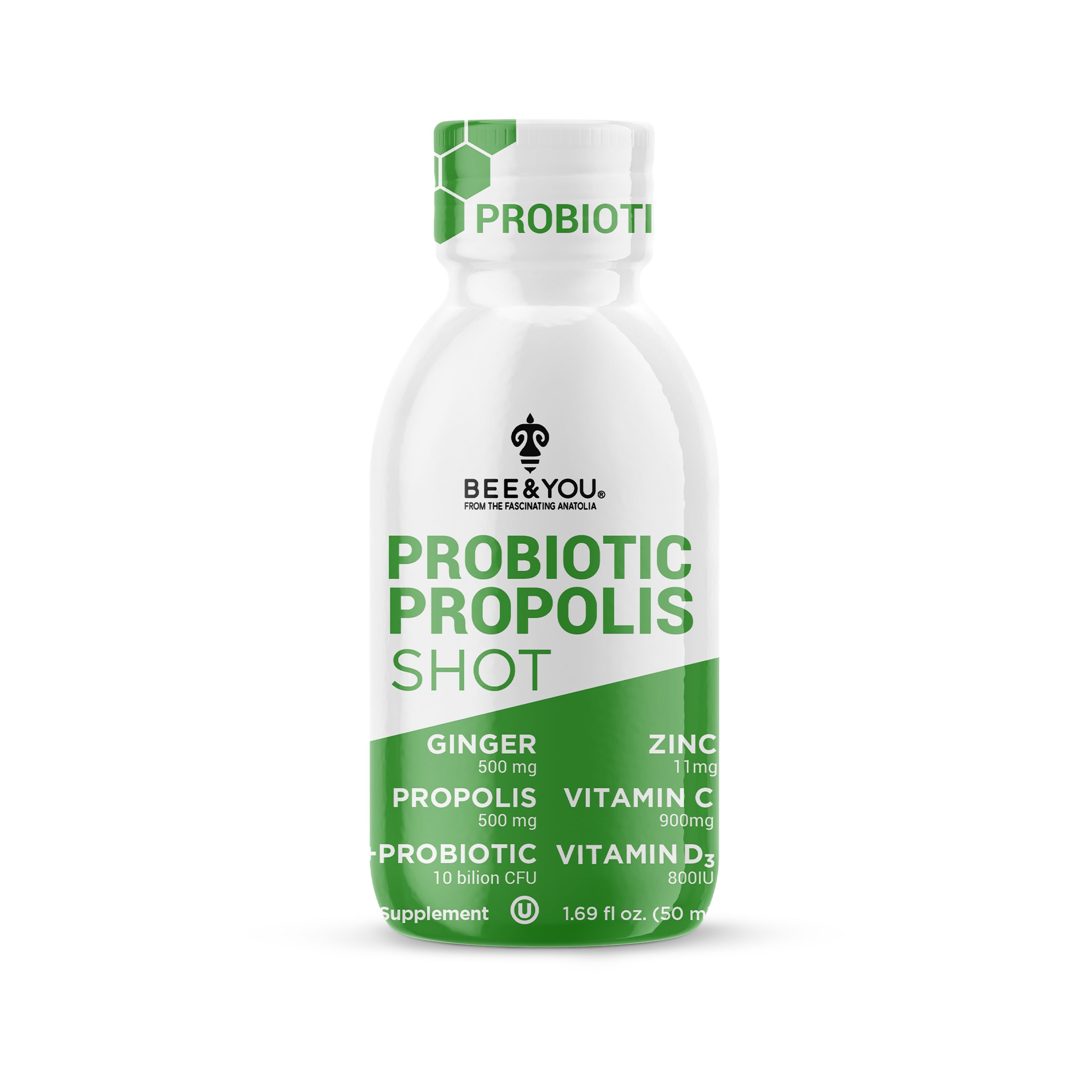 Propolis Immune Shot - Probiotic, 50 ml x 12