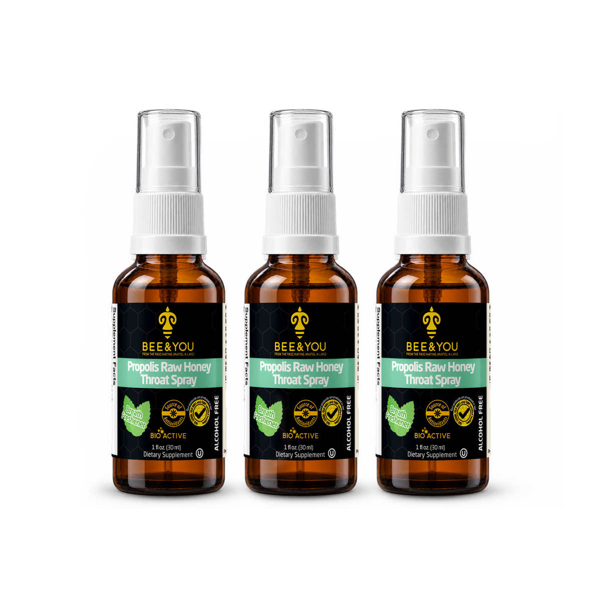 Triple Throat Spray Pack