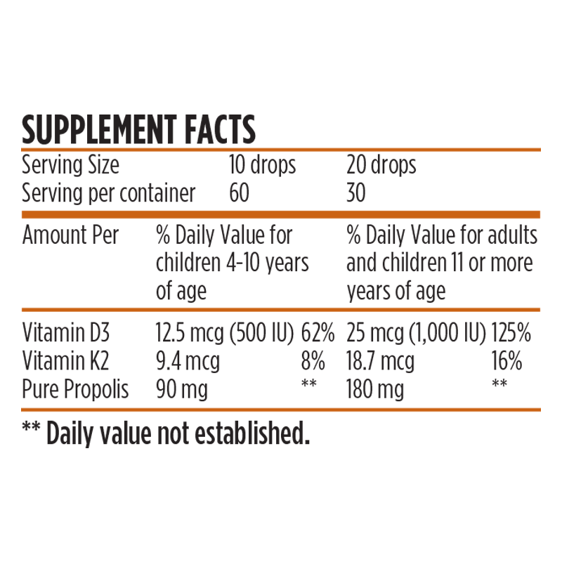 Orange Vitamin Packs